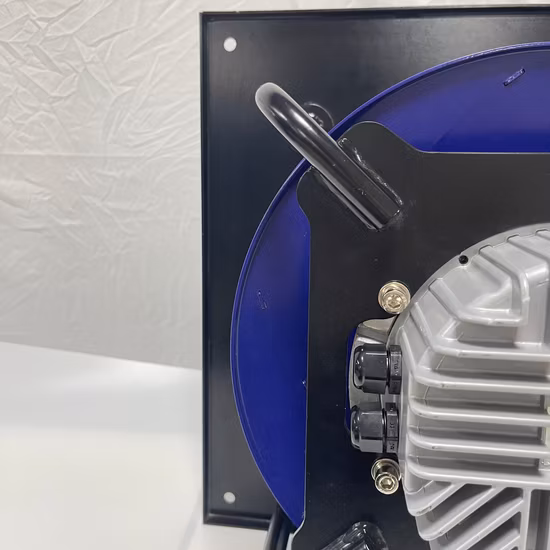 가전 ​​정수기를 위한 250mm DC Ec AC 230V 전자 인공호흡기 방사형 산업용 배기 원심 팬